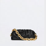 Bottega Veneta Chain Pouch in Black 620230 VCP4 08425