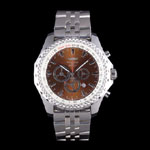 Breitling for Bentley Stainless Steel Strap Brown Dial BL5758