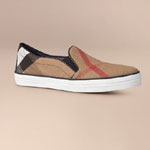Burberry Check Slip-On Trainers 39596101