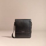 Burberry London Leather Crossbody Bag Black 39994211