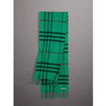 Burberry Overdyed Exploded Check Cashmere Scarf 40681971