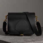 Burberry Square Satchel in Bridle Leather in Black 40694961