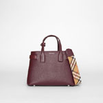 Burberry The Small Banner in Leather Vintage Check 40766371