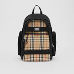Burberry Large Vintage Check Panel Nevis Backpack 80236401