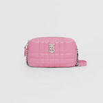 Burberry Mini Pink Lambskin Lola Camera Bag 80490491