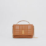 Burberry Small Quilted Lambskin Lola Satchel 80490511