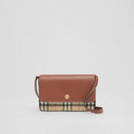 Burberry Vintage Check and Leather Penny Bag 80492441