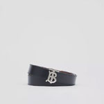 Burberry Reversible Leather TB Belt Black tan 80525301