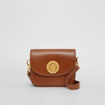 Burberry Leather Small Elizabeth Bag in Warm Tan 80557761