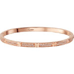 Cartier Love bracelet small model pave N6710717