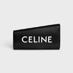 Celine Asymetric Clutch In Shiny Calfskin 110763EPT 38NO