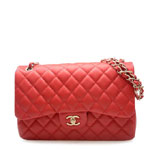 Chanel Classic Flap Bag Red A58600 Y01295 2B491