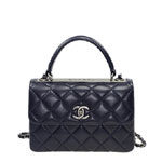 Chanel Flap bag with top handle Bag A92236 Y01480 2B798