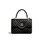 Chanel Small flap bag with top handle A92236 Y83366 94305