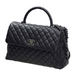 Chanel Flap bag with top handle A92992 Y61552 94305