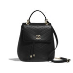 Chanel Black Backpack AS0640 Y83381 94305