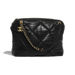 Chanel Black Large Bowling Bag AS0783 B00758 94305