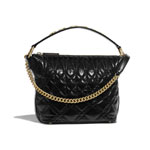 Chanel Black Hobo Handbag AS0845 B00898 94305