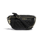 Chanel Black Waist Bag AS0987 B00098 94305