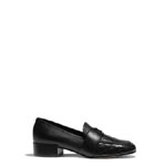 Chanel Lambskin Black Loafers G34345 X01000 94305