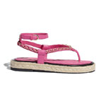 Chanel Lambskin Pink Sandal G36921 X01000 NA113