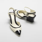 Chanel Lambskin patent calfskin Open Shoes G38846 Y55779 K4073