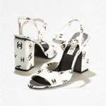 Chanel Printed lambskin Sandals G38969 X56530 K4156