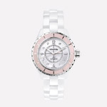 Chanel J12 Soft Rose Watch H5199