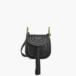Chloe Mini Hudson bag Smooth calfskin with suede black 3S1220-H68-001