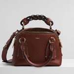 Chloe Daria Small Bag In Grained Shiny Calfskin CHC20US361C6227S