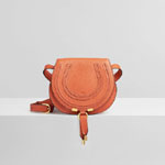 Chloe Mini Marcie Saddle Bag In Grained Calfskin CHC21AS680F01818