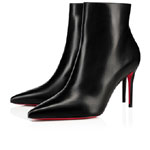 Christian Louboutin So Kate Booty 85mm Black Leather Boots 3190384BK01