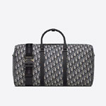 Dior Lingot 50 Bag Beige And Black Dior Oblique Jacquard 1ADDU115YKY H27E