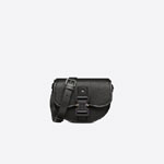 Dior Gallop Messenger Bag Black Grained Calfskin 1ADPO033LAC H00N