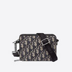 Pouch with Shoulder Strap Dior Oblique Jacquard 2OBBC119YSE H05E