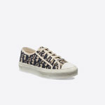 Walk n Dior Sneaker Oblique Embroidered Canvas KCK211OBE S56B