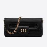 Small DiorDouble Bag Black Smooth Calfskin M8642UBBU M900