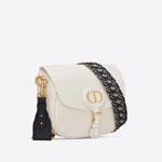 Large Dior Bobby Bag Latte Box Calfskin Oblique Strap M9320UMOB M941