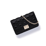 miss dior promenade pouch in black lambskin S0257OGAI M900