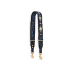 Dior Bohemian-inspired shoulder strap in blue canvas S8520CNEP M928