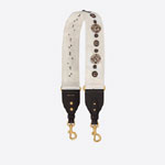 Dior Shoulder Strap White Camouflage Embroidery S8534CWAH M879