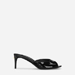 DG Patent leather mules in Black CR1522A147180999