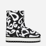 DG Nylon ankle boots with logo print CS2110AC821HNSEA