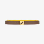 Fendi Brown Leather Belt 7C0424 A9ZH F1BQK