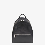 Fendi Black Leather Backpack 7VZ042 AFSR F0GXN