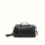 Fendi large by the way in black leather 8BL1251D5F0GXN