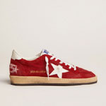 Golden Goose Ball Star in red star GMF00117 F002588 40410