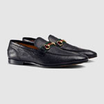 Gucci Horsebit leather loafer with Web 322500 AGJ50 1060