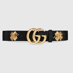 Gucci Clover belt with Double G buckle 409402 CEMWT 1000