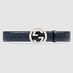 Gucci Signature leather belt 411924 CWC1N 4009